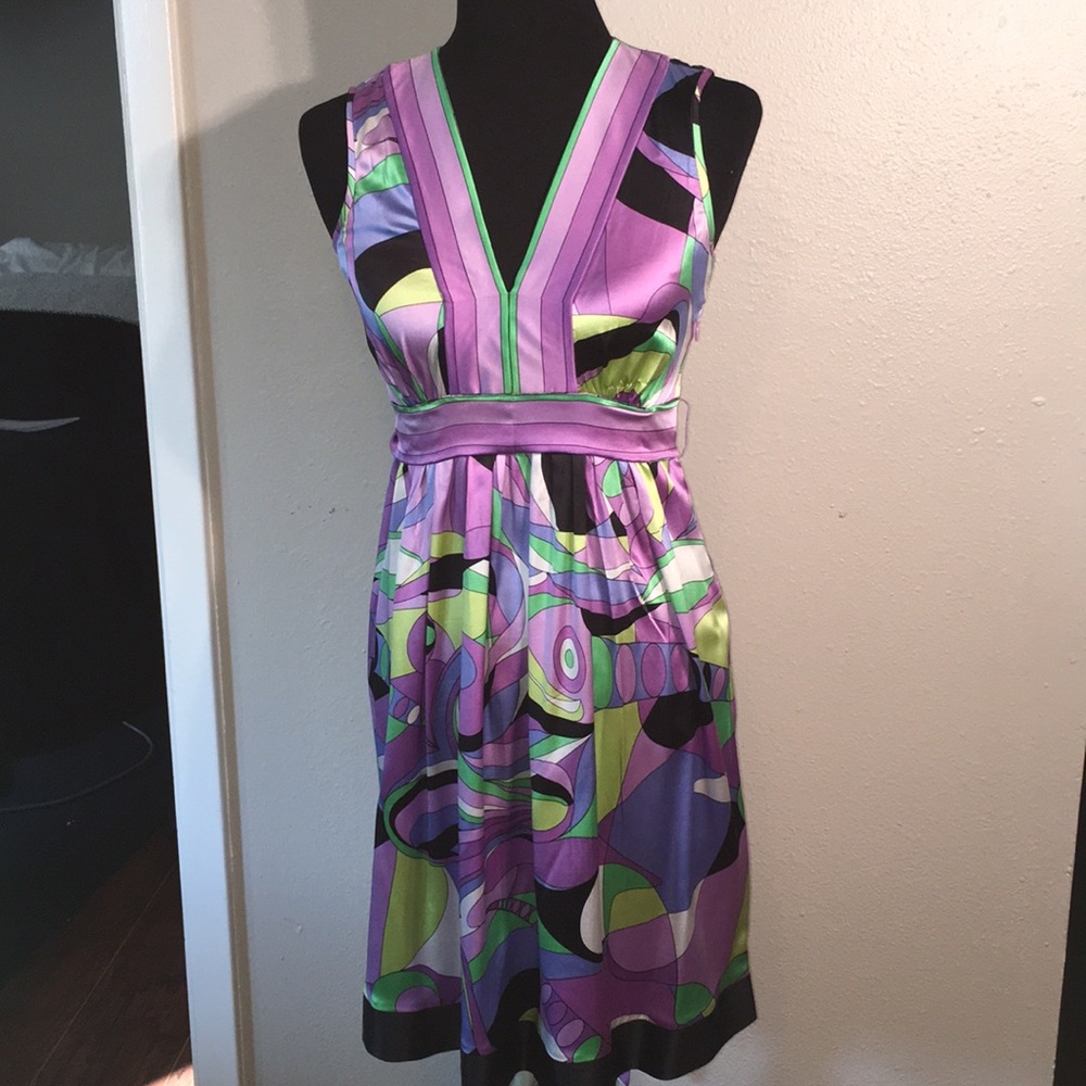 Eci 4 petite Print dress